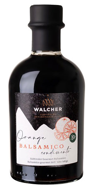 Walcher Essig Genussmanufaktur Premium Balsamico Orange Condimento