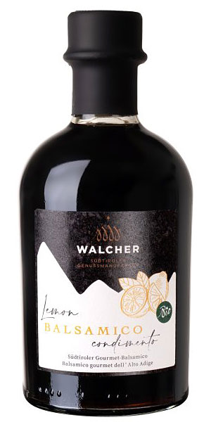 Walcher Essig Genussmanufaktur Premium Balsamico Zitrone Condimento
